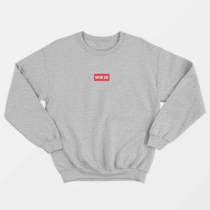 WWJD Box Logo - Classic Sweatshirt