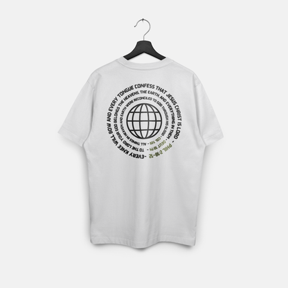 The Earth is the Lords - Premium Heavyweight Oversized Cut Tee